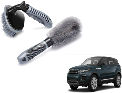 ABS AUTO TREND Plastic Vehicle Washing  Tyre Cleaner Brush(Pack Of 2)