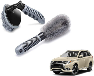 ABS AUTO TREND Plastic Vehicle Washing  Tyre Cleaner Brush(Pack Of 2)