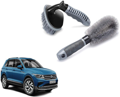 ABS AUTO TREND Plastic Vehicle Washing  Tyre Cleaner Brush(Pack Of 2)