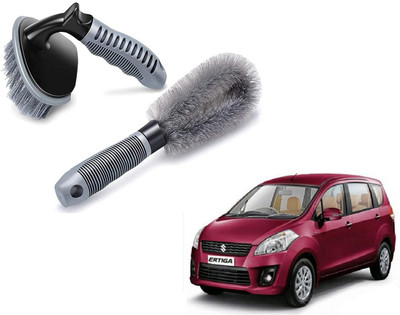 ABS AUTO TREND Plastic Vehicle Washing  Tyre Cleaner Brush(Pack Of 2)