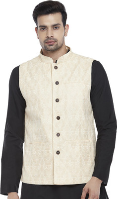Indus Route by Pantaloons Printed Men Waistcoat