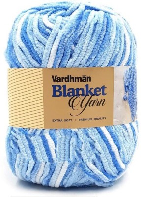 NTGS Vardhman Blanket Knitting Yarn Thick/Mottu Wool Yarn, 400 gm Shade no-3