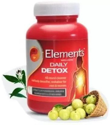 Elements WELLNESS ELEMENTES DAILY DETOX 60(60 Capsules)