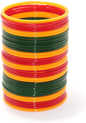 MADHAV ENTERPRISES Glass Bangle Set(Pack of 36)