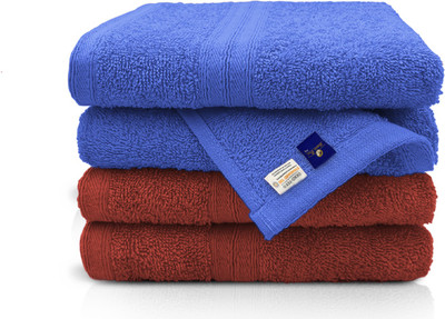 Sassoon Cotton 500 GSM Hand, Face Towel Set(Pack of 4)