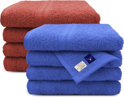 Sassoon Cotton 500 GSM Hand, Face Towel Set(Pack of 8)