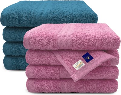 Sassoon Cotton 500 GSM Hand, Face Towel Set(Pack of 8)