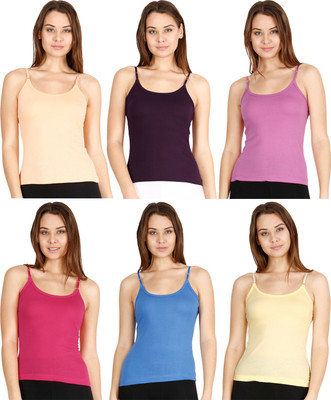 LUX cozi Women Camisole(Pack of 6)