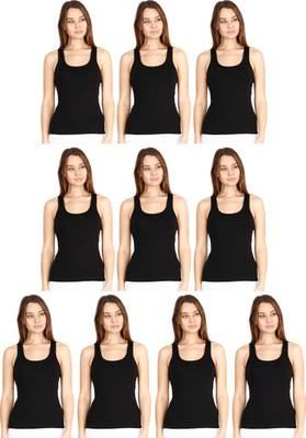 LUX cozi Women Tank Top/Vest(Pack of 10)
