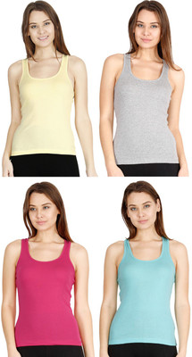 LUX cozi Women Camisole(Pack of 4)