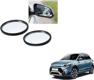 ROYAL AUTO MART Manual Blind Spot Mirror, Rear View Mirror, Dual Mirror For Hyundai i20, Universal For Car(Right, Left, Center)