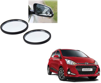 ROYAL AUTO MART Manual Blind Spot Mirror, Rear View Mirror, Dual Mirror For Hyundai Grand i10, Universal For Car(Right, Left, Center)