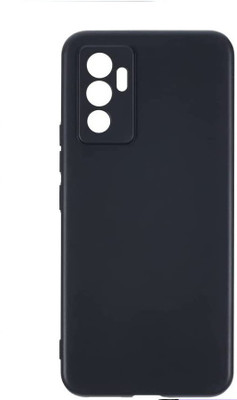 Aaralhub Back Cover for Vivo Y75 4G, Vivo V23e 5G(Black, Camera Bump Protector)