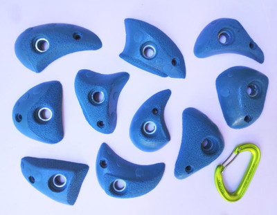 Vertical Enterprises Edges-2 (Set of 10 small Dual Texture holds) Climbing Hold
