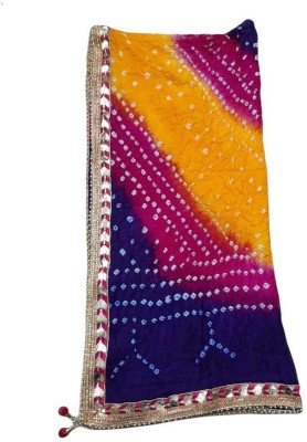 HR FASHION Cotton Blend Self Design Women Dupatta