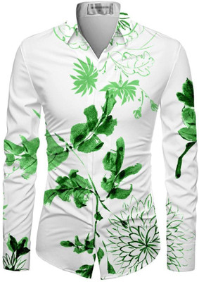 BUHA Polycotton Floral Print Shirt Fabric