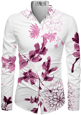 BUHA Polycotton Floral Print Shirt Fabric