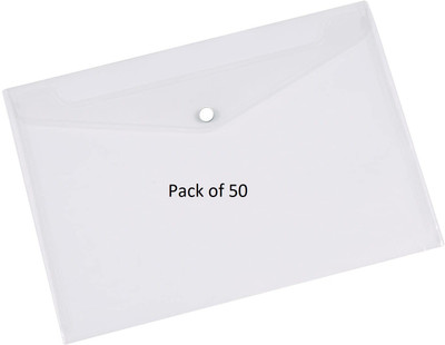 SHINING ZON Button Folder Button Folder(Set Of 50, Transparent)