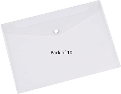 SHINING ZON Button Folder Button Folder(Set Of 10, Transparent)