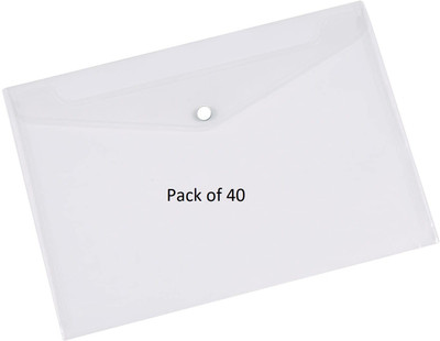 SHINING ZON Button Folder Button Folder(Set Of 40, Transparent)