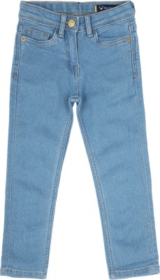 Allen Solly Slim Girls Blue Jeans