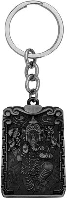 Shiv Jagdamba Textured Shree Shiv Putra Shree Ganesh Double Side Keychain and Keyring Gift Key Chain
