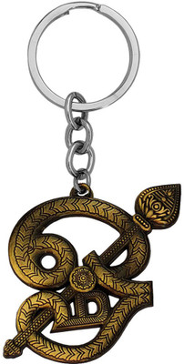 M Men Style Murugan Kartikeya Skanda Tamil Om VEL Double Side Keychain and Keyring Gift Key Chain