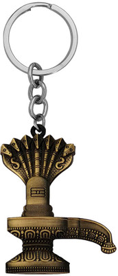 Sullery Mahadev Bolenath Shivling Sheshnag Double Side Keychain SulleryKey202209 Key Chain