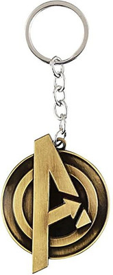 ShubhKraft Avenger Logo Keychain & Keyring For Boys/Girls/Mens/Bike/Car key|Marvel Avengers Key Chain