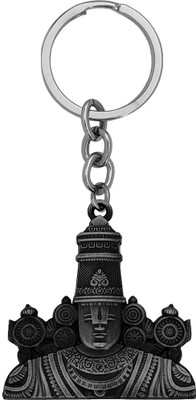 M Men Style Tirupati Balaji Lord Venkateswara Double Side Keychain and Keyring Gift Key Chain