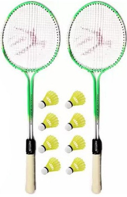 Rakso Badmintion set plastic_6 shuttle Badminton Kit