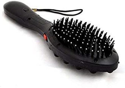 SeaRegal Magnetic Vibra Plus Head Massager Hairbrush head massager vibration Massager(Black)