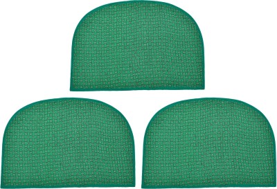 KUBER INDUSTRIES Rubber Door Mat(Green, Free, Pack of 3)