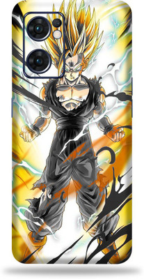 OggyBaba Oppo Reno 7 Mobile Skin(Ssj Gohan Multicolor Skin With Ultra Matte Finish)