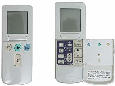 Sugnesh AC Remote Compatible For  AC HITACHI WITH FLAP Remote Controller(White)