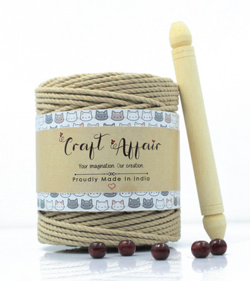 Craft Affair Brown Thread(100 m Pack of1)