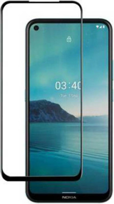 DMJHP Edge To Edge Tempered Glass for Nokia 3.4(Pack of 1)