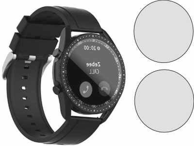 iTips Edge To Edge Tempered Glass for ZEB-FIT4220CH Smart Watch ,Screen size 1.3 inch )(Pack of 2)