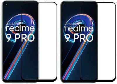 Dainty Edge To Edge Tempered Glass for Realme 9 Pro 5G(Pack of 2)
