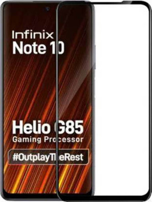 DMJHP Edge To Edge Tempered Glass for Infinix note 10(Pack of 1)
