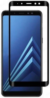 DMJHP Edge To Edge Tempered Glass for Samsung Galaxy A8 Plus(Pack of 1)