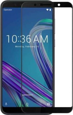 DMJHP Edge To Edge Tempered Glass for Asus Zenfone Max Pro M1(Pack of 1)