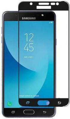 DMJHP Edge To Edge Tempered Glass for Samsung Galaxy J7 Max(Pack of 1)