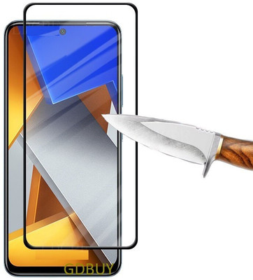 GDBUY Edge To Edge Tempered Glass for POCO M4 Pro, 16.33 cm (6.43 inch)(Pack of 1)
