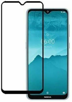 DMJHP Edge To Edge Tempered Glass for Nokia 2.4(Pack of 1)