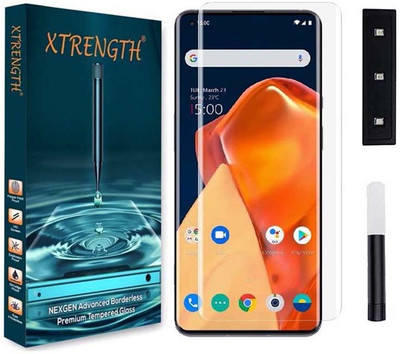 XTRENGTH Edge To Edge Tempered Glass for OnePlus 9 Pro(Pack of 1)