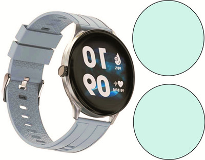 iTips Edge To Edge Tempered Glass for Zebronics Zeb-Fit2220CH Smart Watch , Screen size 1.29 inch(Pack of 2)