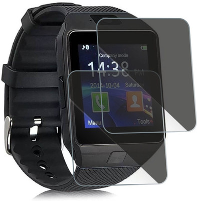 MY DADA JI ROCK Tempered Glass Guard for DZ09 Bluetooth Smartwatch(Pack of 1)