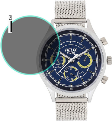 EJZATI Screen Guard for helix Analog Blue Dial Men's Watch-TW003HG26(Pack of 1)
