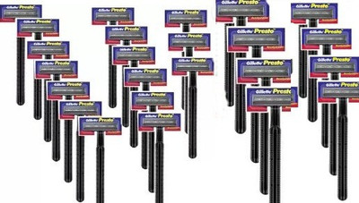 GILLETTE PRESTO PACK OF 24 PIECES